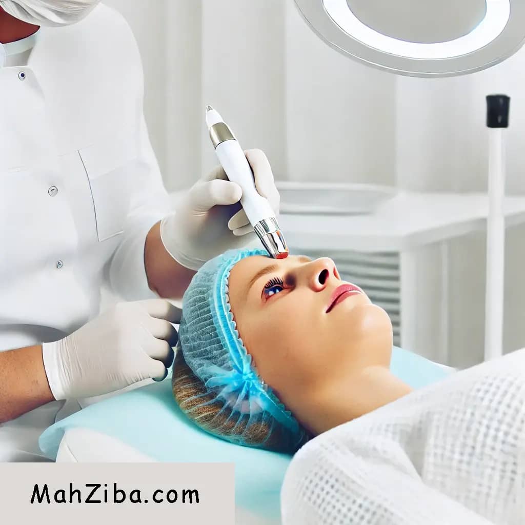 میکرونیدلینگ برای از بین بردن جای آبله مرغان
