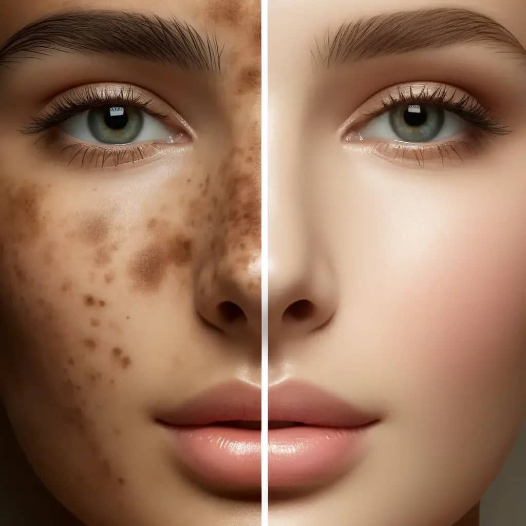 چگونه لک صورت را از بین ببریم با روتین علمی