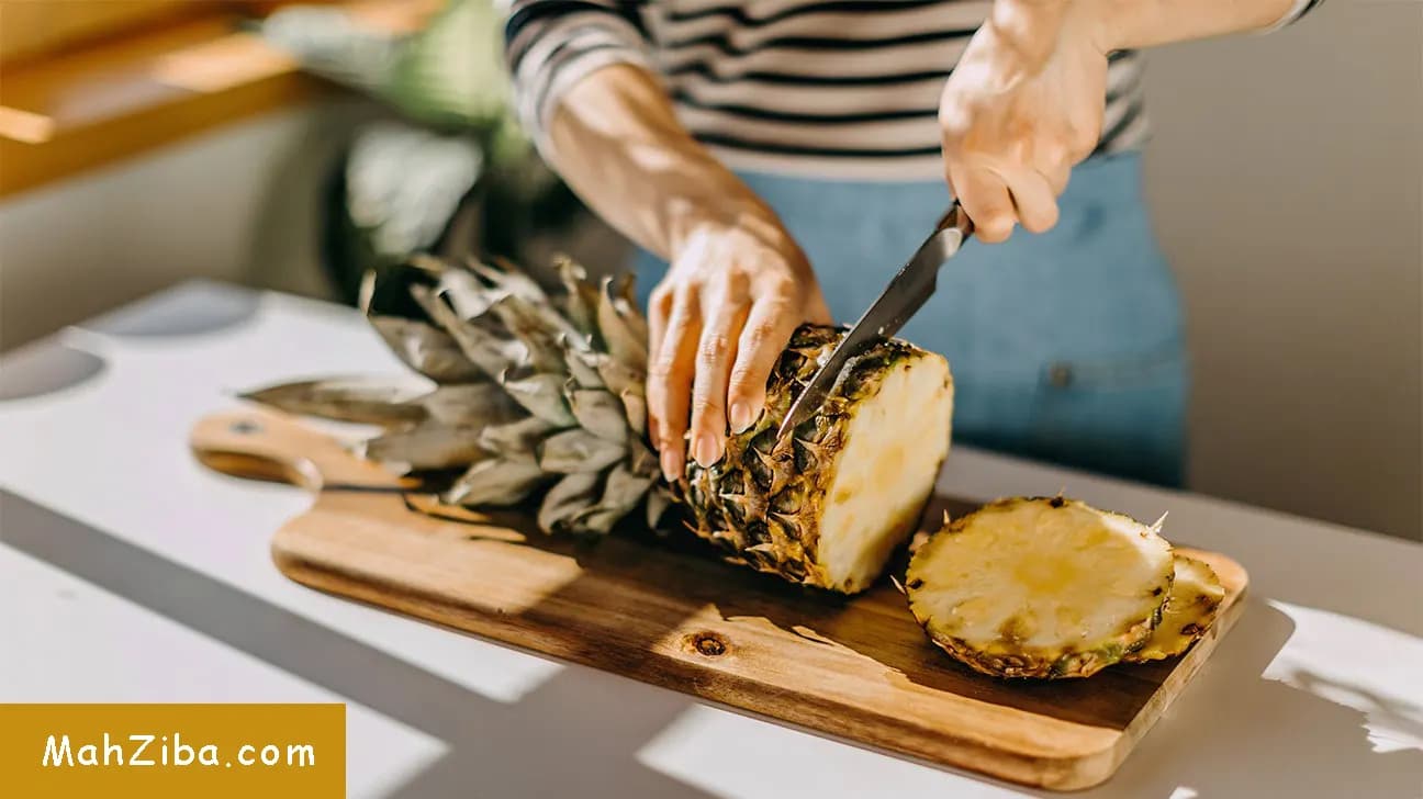 فواید و خواص آناناس برای پوست ، تاثیر استفاده از آن بر پوست و سلامت و شادابی آن benefits of pineapple for the skin health and beauty and glow