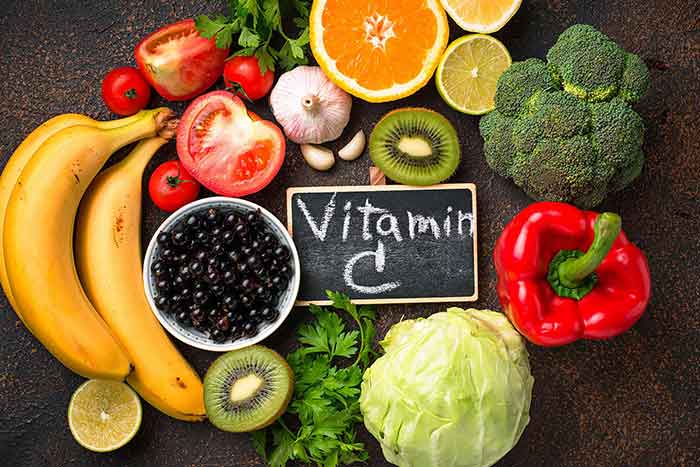 میوه ها و مواد غذایی سرشار از ویتامین سی
