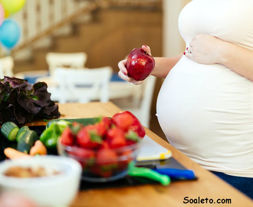تغذیه مناسب ، صحیح و درست برای بارداری ، چه بخوریم ؟