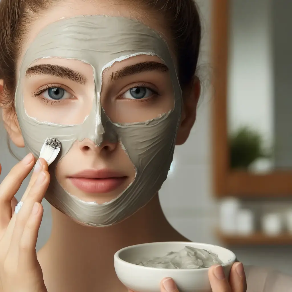 استفاده از ماسک صورت برای کنترل و از بین بردن چربی پوست