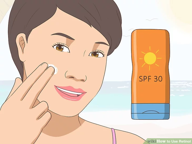 استفاده از ضد آفتاب بعد از رتینول