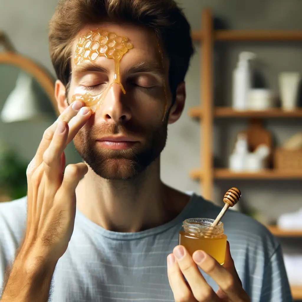 استفاده از عسل بر روی پوست در خانه برای از بین بردن لک